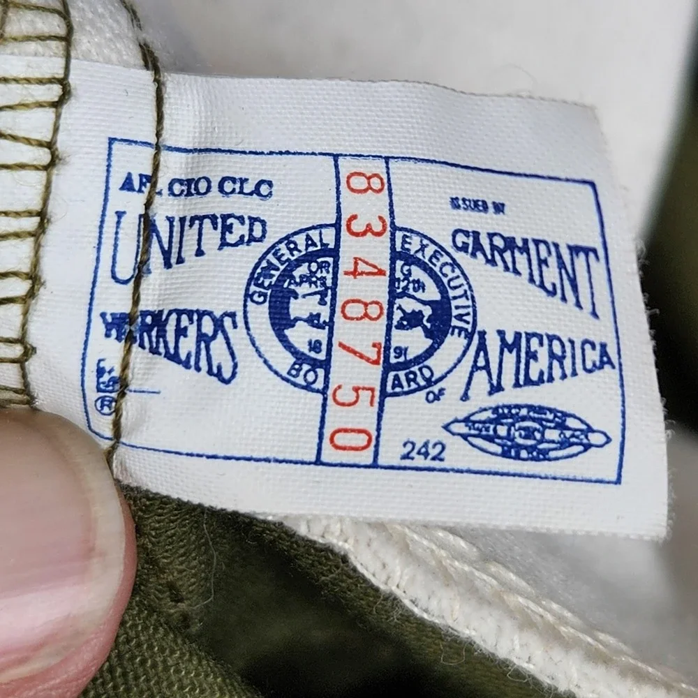 Vintage Boy‎ Scouts of America Pants Youth 23x24 Green Uniform Cargo Pockets